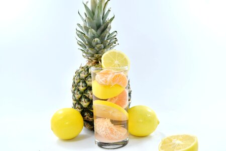 Grapefruit lemon lemonade photo
