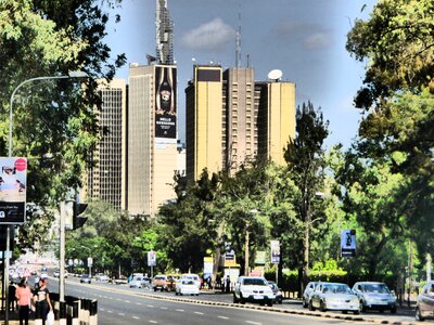 City cityscape buildings photo