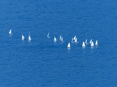Sailing school water sports boats