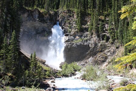 Scenic Kicking Horse River, Yoho National Park photo