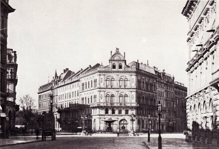Hertel Kaiserplatz in 1880