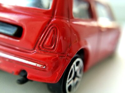 Miniature mini toy car photo