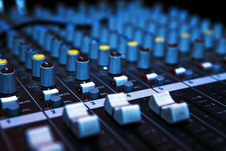 Sound mixer photo