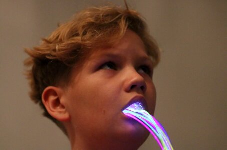 Abstract boy child