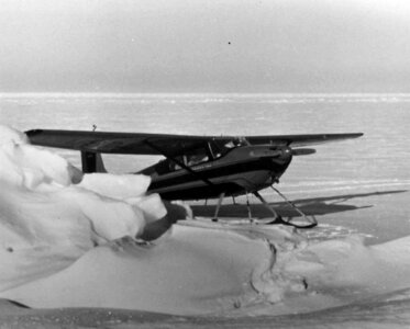 Aircraft little snow