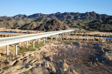 Highway above the river