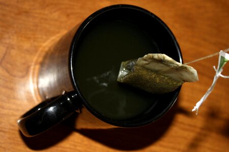Drink mug tea bag photo