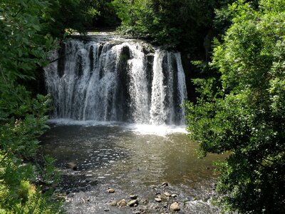 A waterfalls at the Herison park photo