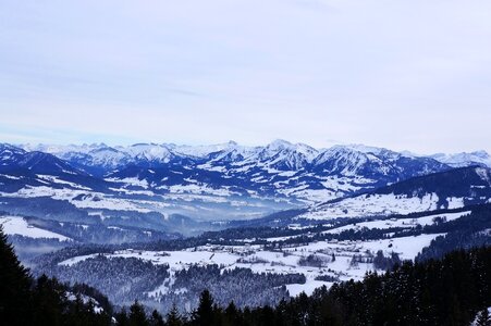 Austria winter snow