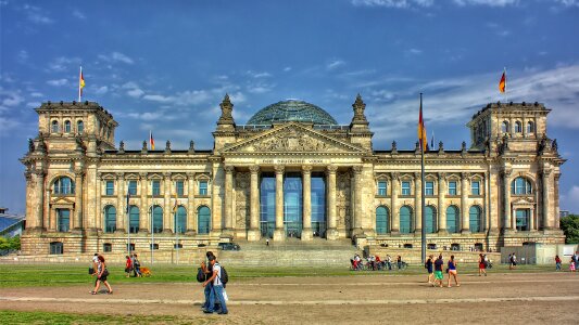 German Government, Reichstag Building photo