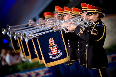 Army music performance photo