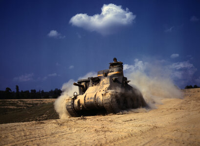 M3 Lee tank, training exercises, Fort Knox, Kentucky. photo