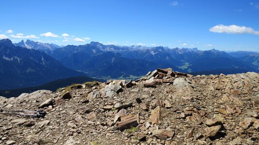 Mountains south tyrol alpine panorama photo
