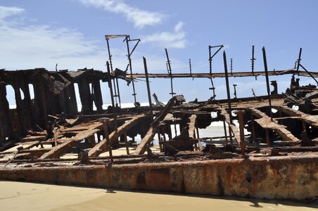 Australia ship wreck beach