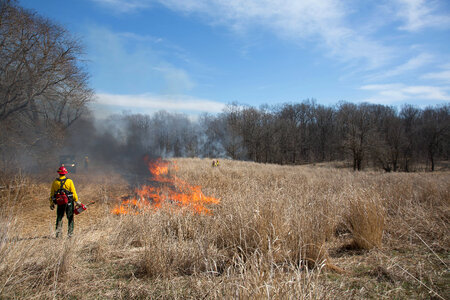 Prescribed burn at NCTC -1