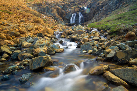 Rushing Mountain Stream in Gros Morne National Park photo