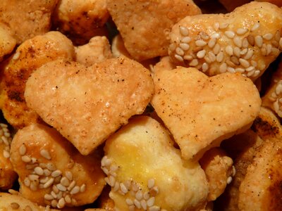 Cheese sesame confectionery products