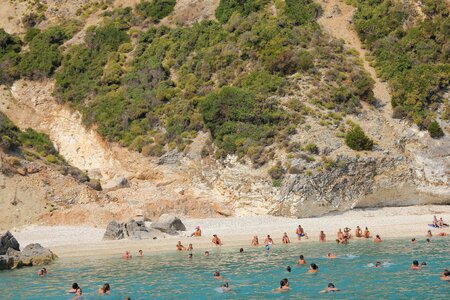Beach Erosion swimming swimmer