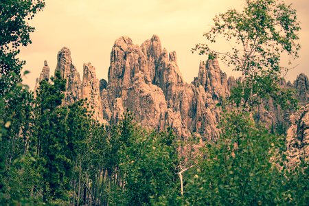 Formation towers nature photo