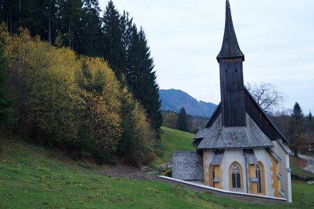 Seven brno autumn church