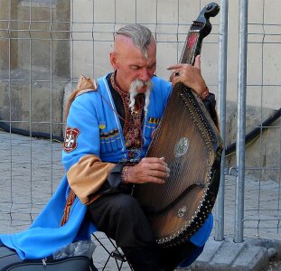 Stringed musical play photo