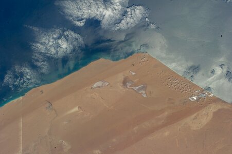 Western Sahara Viewed From International Space Station photo