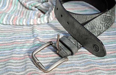 Belt black buckle