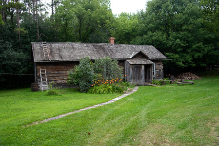 Finnish house at Old World Wisconsin photo
