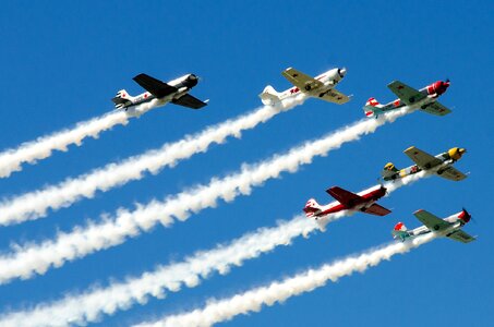 Aviation fly blue