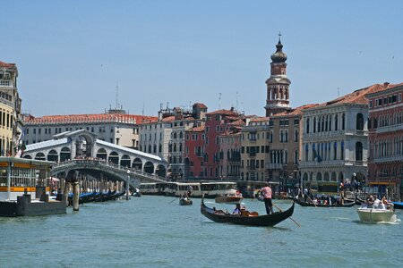 Venice italy canale grande photo