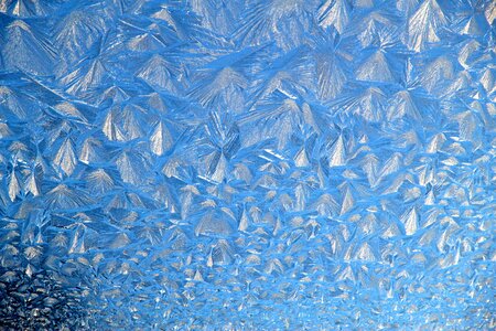 Frost frozen window