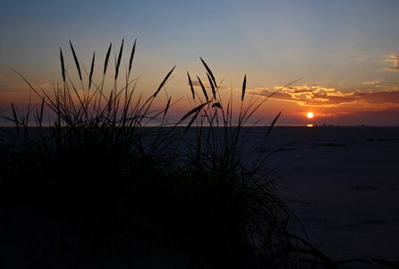 Wadden sea amrum evening