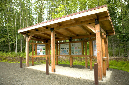 Refuge signs at Kenai National Wildlife Refuge photo