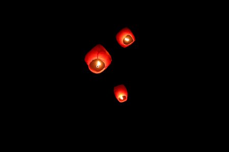 Hot Air lantern candles