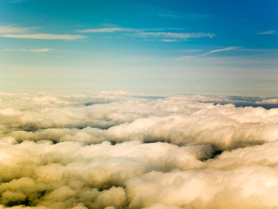 White clouds