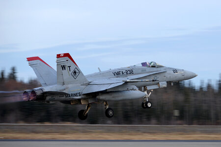 U.S. Marine Corps FA-18C Hornet aircraft