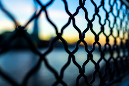 Grid fence photo