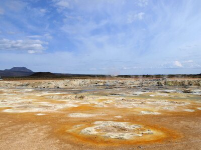 Iceland landscape volcano photo