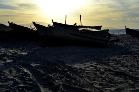 Canoe sand cockboat