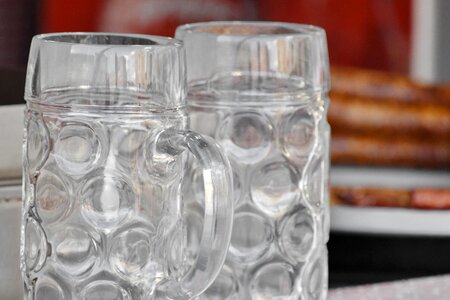 Beer Glass crystal detail