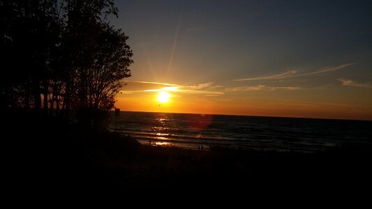 Sea the baltic sea sky photo