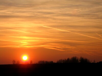 Landscape outdoor evening