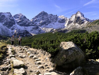 Rocks mountains tatry
