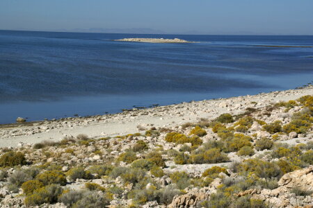 Antelope Island, Great Salt Lake, Utah photo