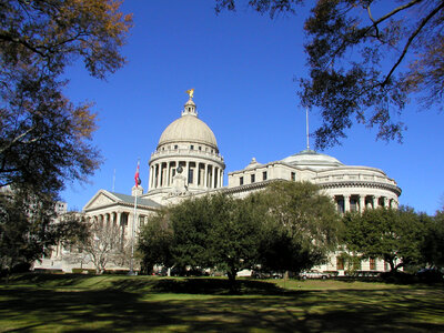 Mississippi State Capital in Jackson