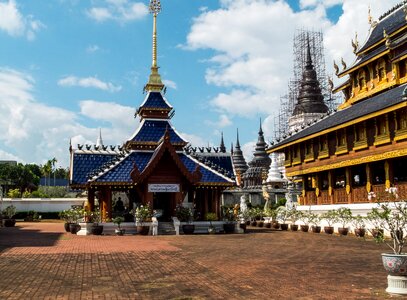 Temple complex temple north thailand