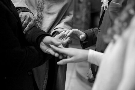 Wedding Ring godfather groom photo