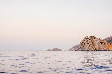Rocky cliffs photo
