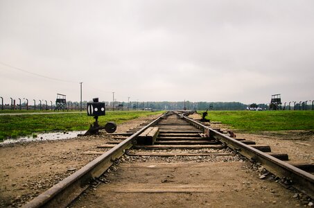 Train holocaust poland photo