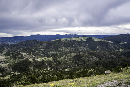 Landscape, Hills, and Sky in Helena